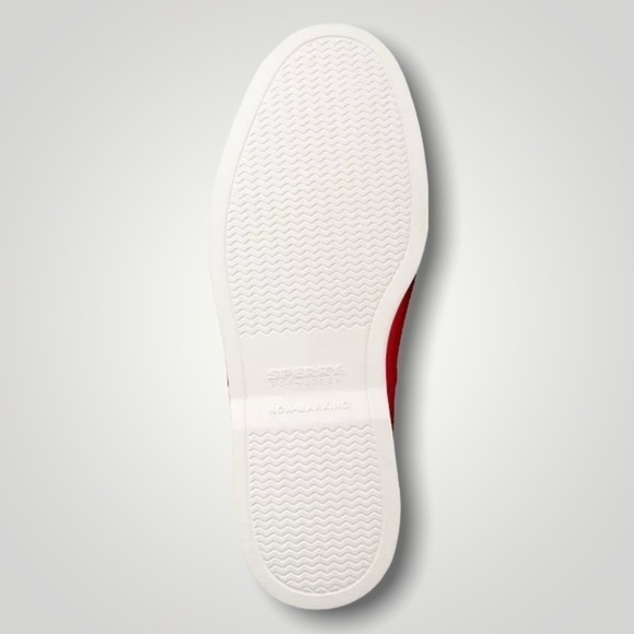 SPERRY Top-Sider Loafer A/O Non Marking Boat Shoe Red Size 11 NWT - Picture 11 of 14